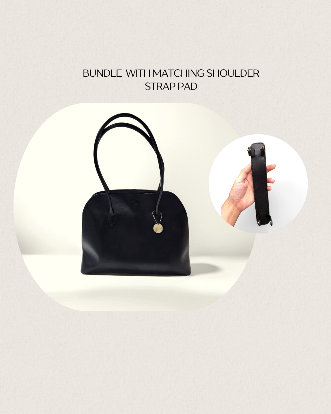 Parker Tote Bag V2 In Leather (Black)