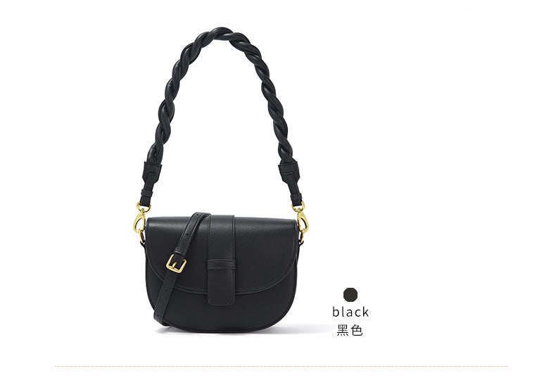 Callie Saddle Bag (Black)