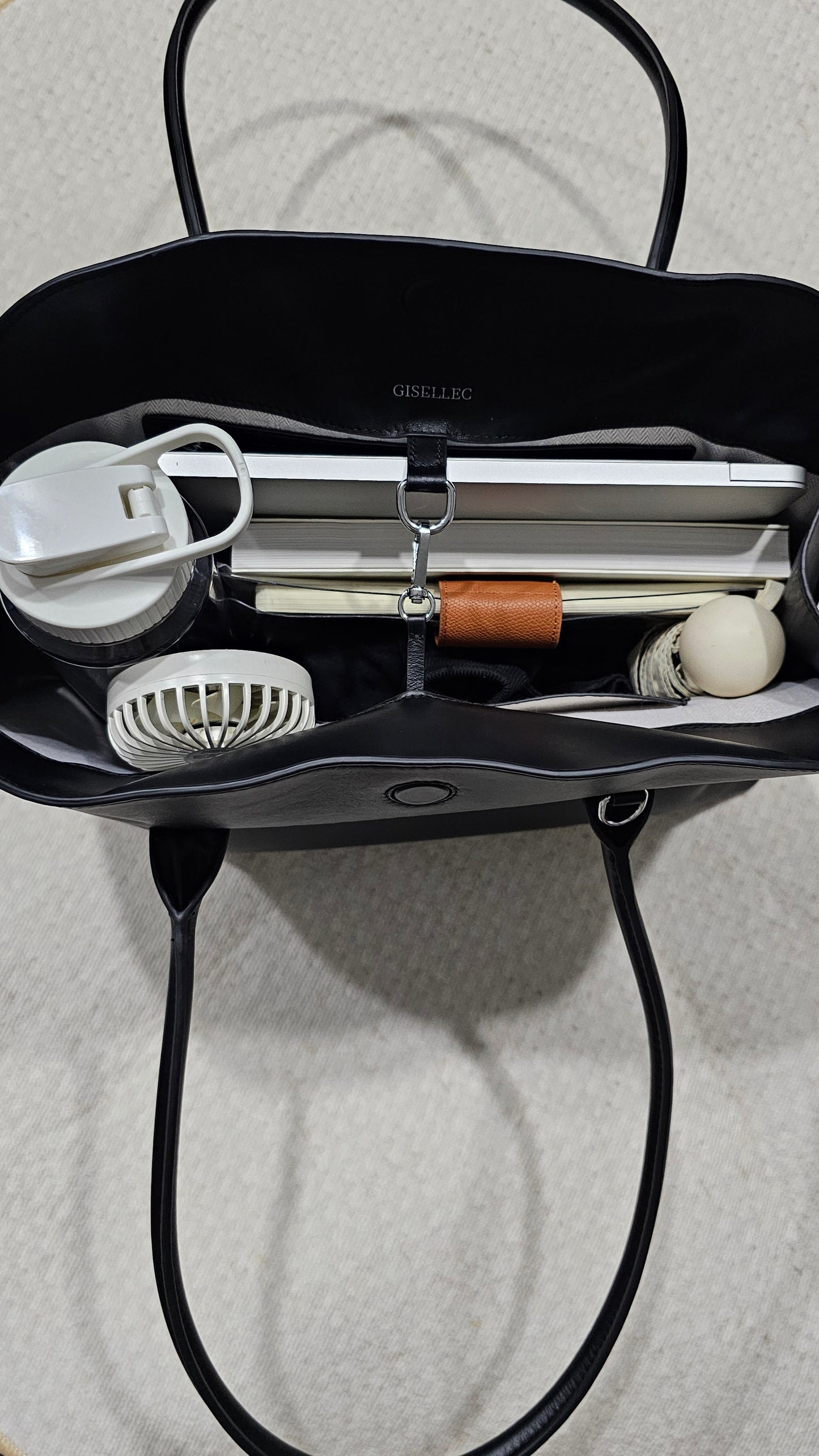 Parker Tote Bag In Leather