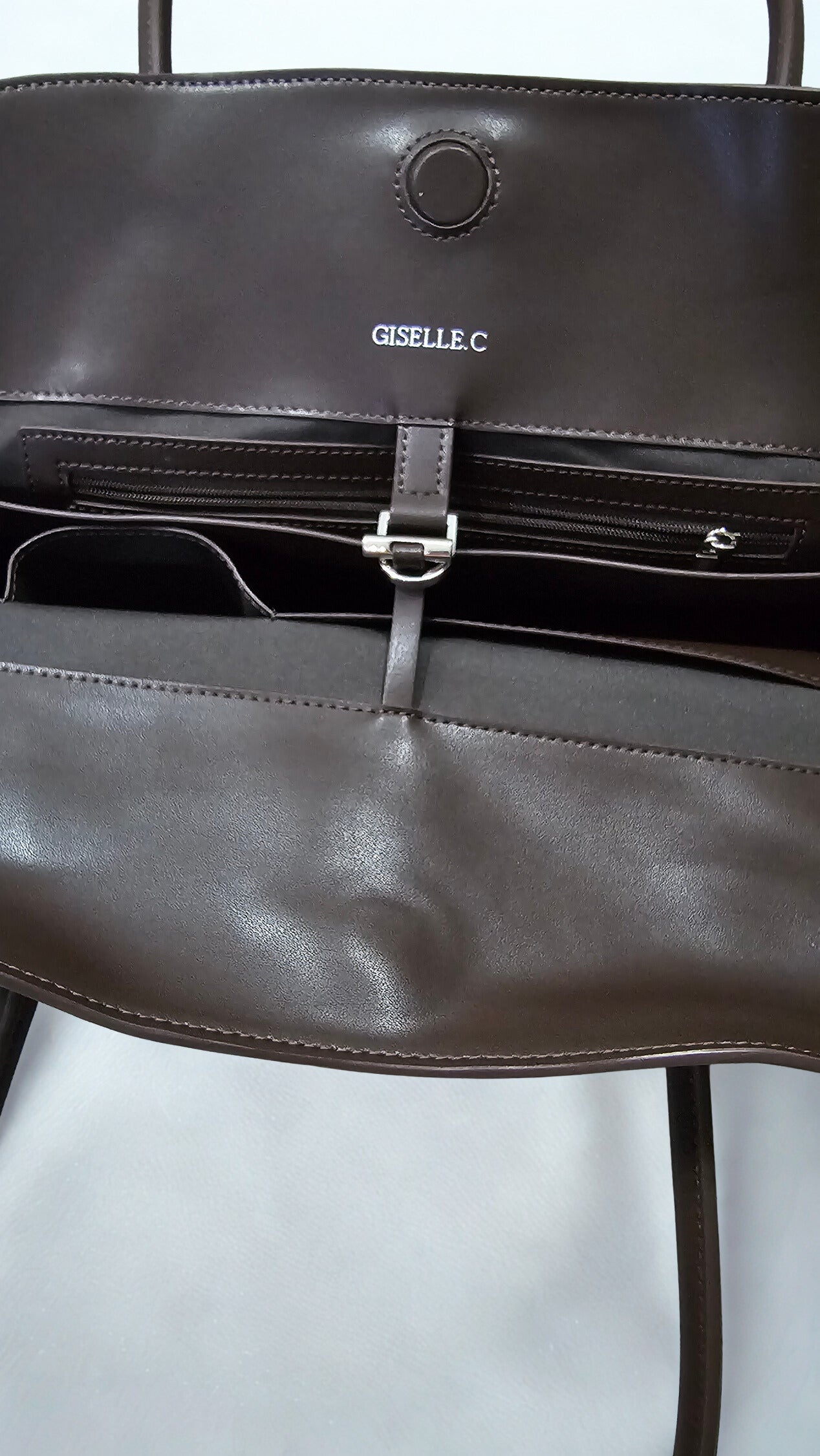 Parker Tote Bag V2 In Leather (Espresso)