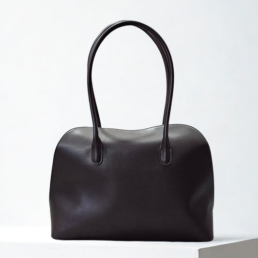 Parker Tote Bag V2 In Leather (Espresso)