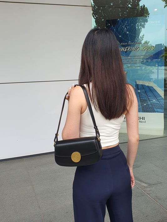 Alyssa Shoulder Bag (Black)