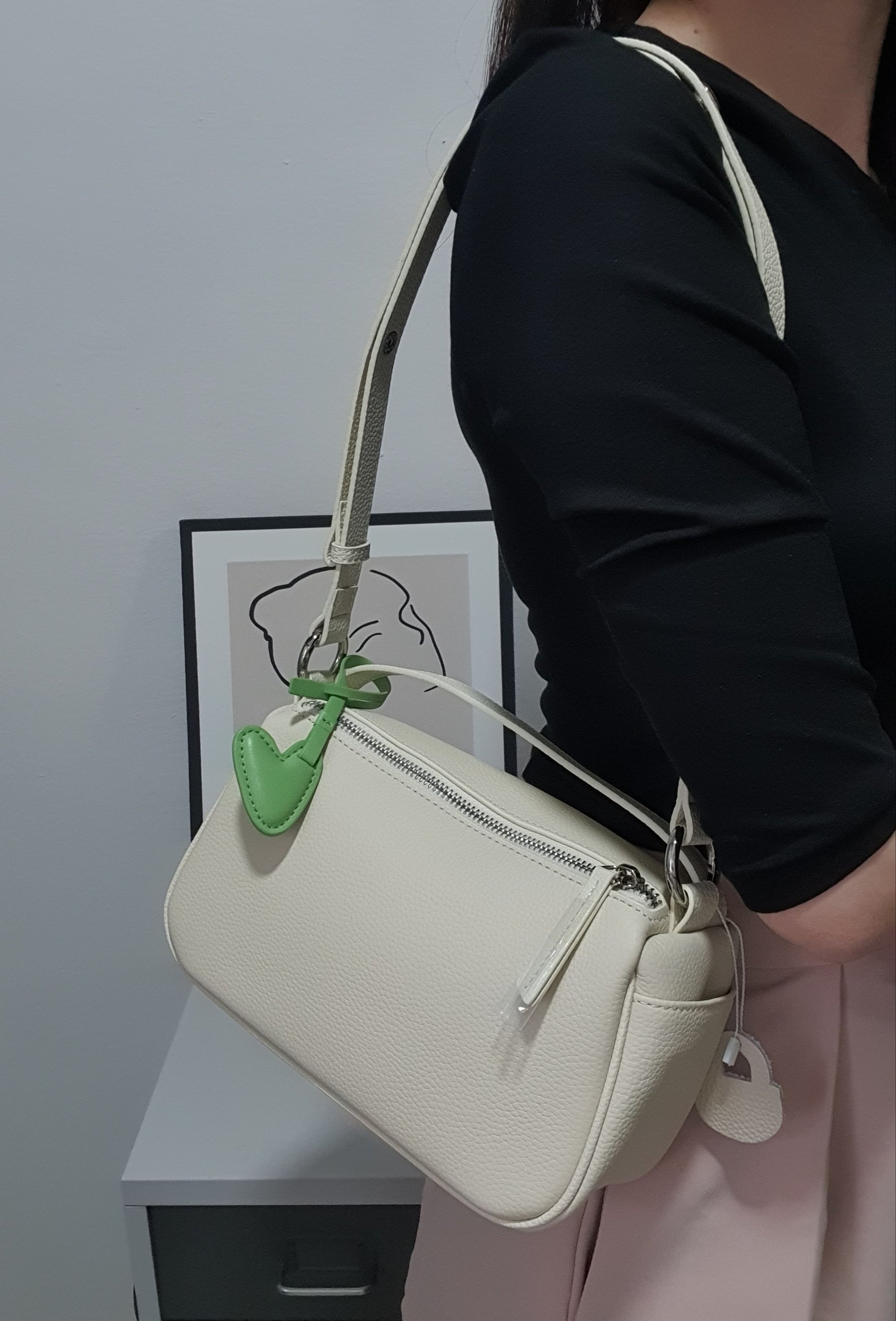 Aurora crossbody bag (White) Giselle.C Studio